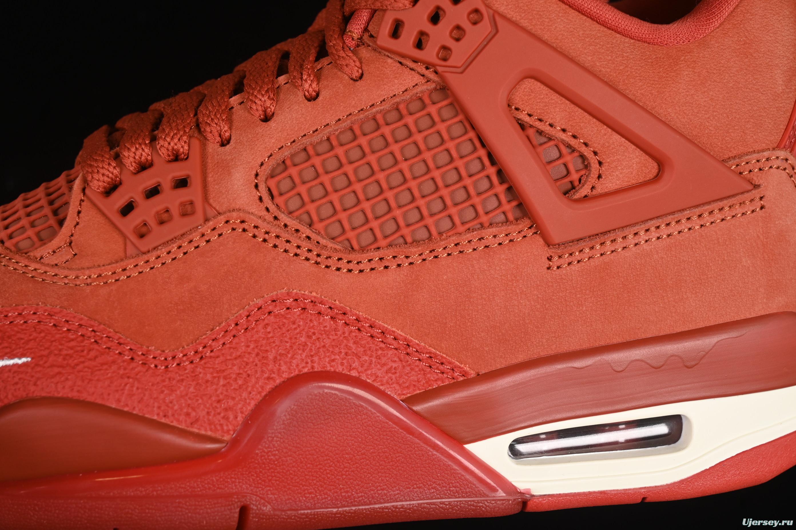 Nike Air Jordan 4 Retro Nigel Sylvester OG "Brick By Brick" Sneakers - DR5415-100