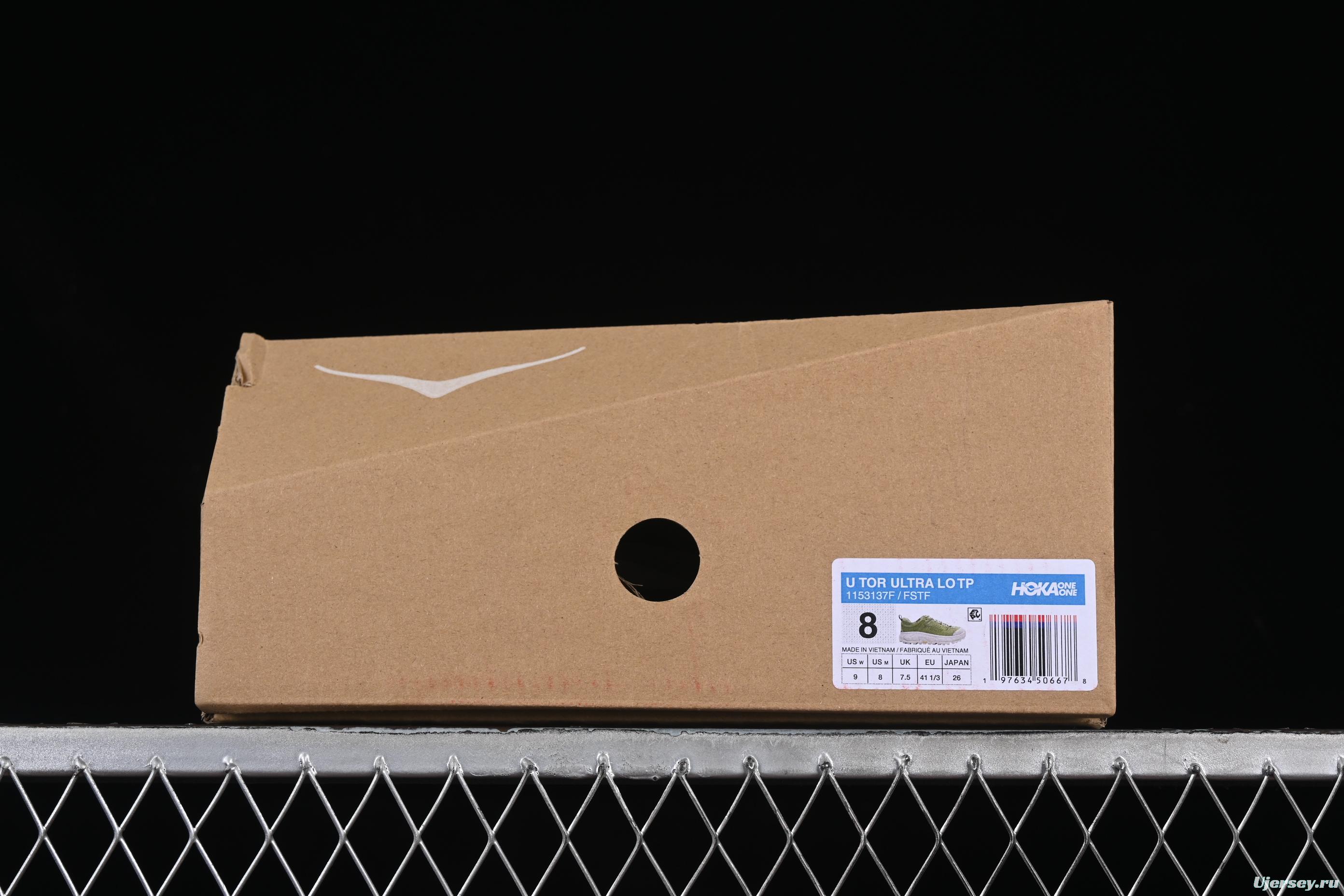 HOKA ONE ONE Tor Ultra Low Round Toe Cushioned Durable Low-Cut Hiking Shoes - 1153137F FSTF