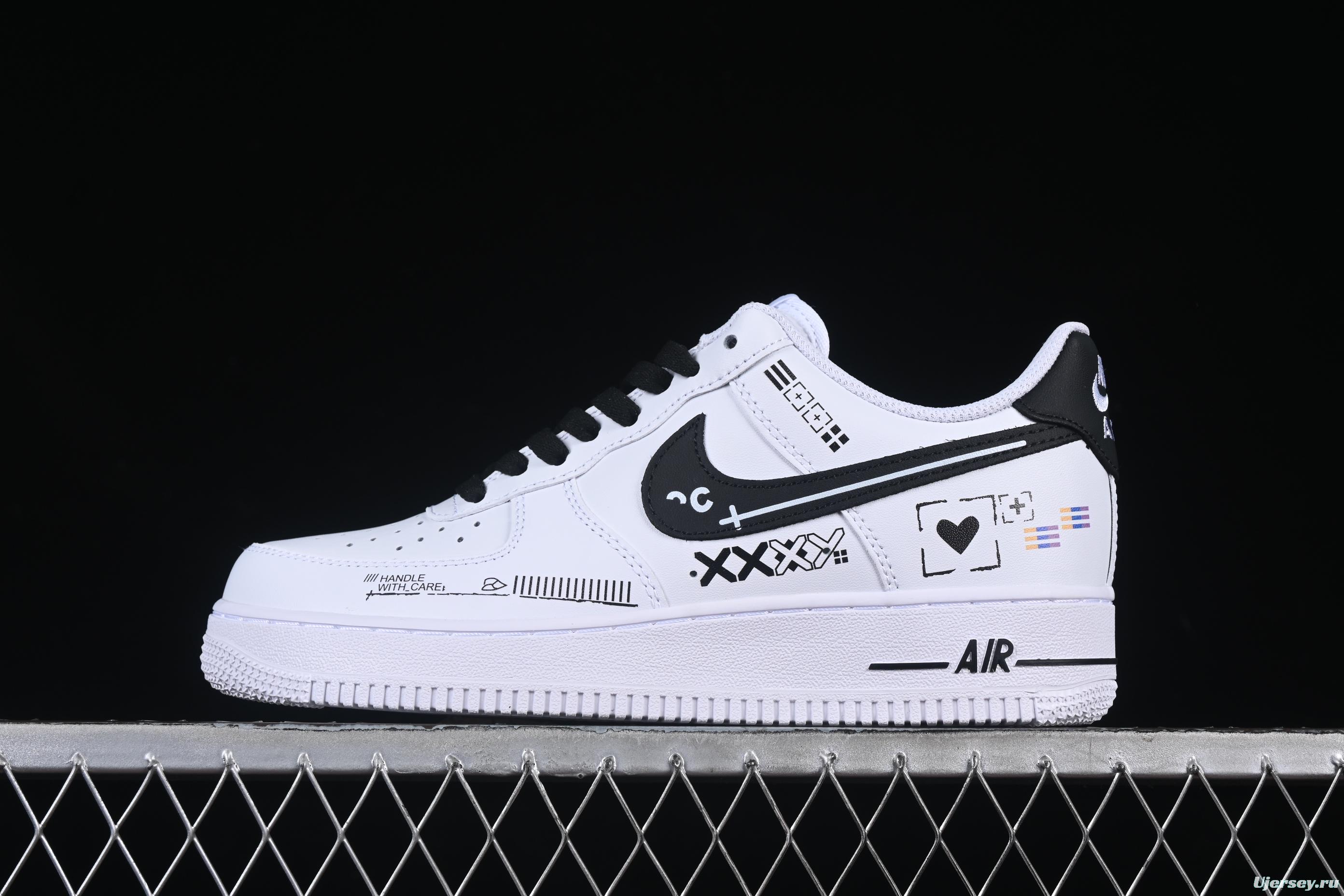 Nike Air Force 1'07 Low Print Collection Casual Sneakers - ZH0316-068