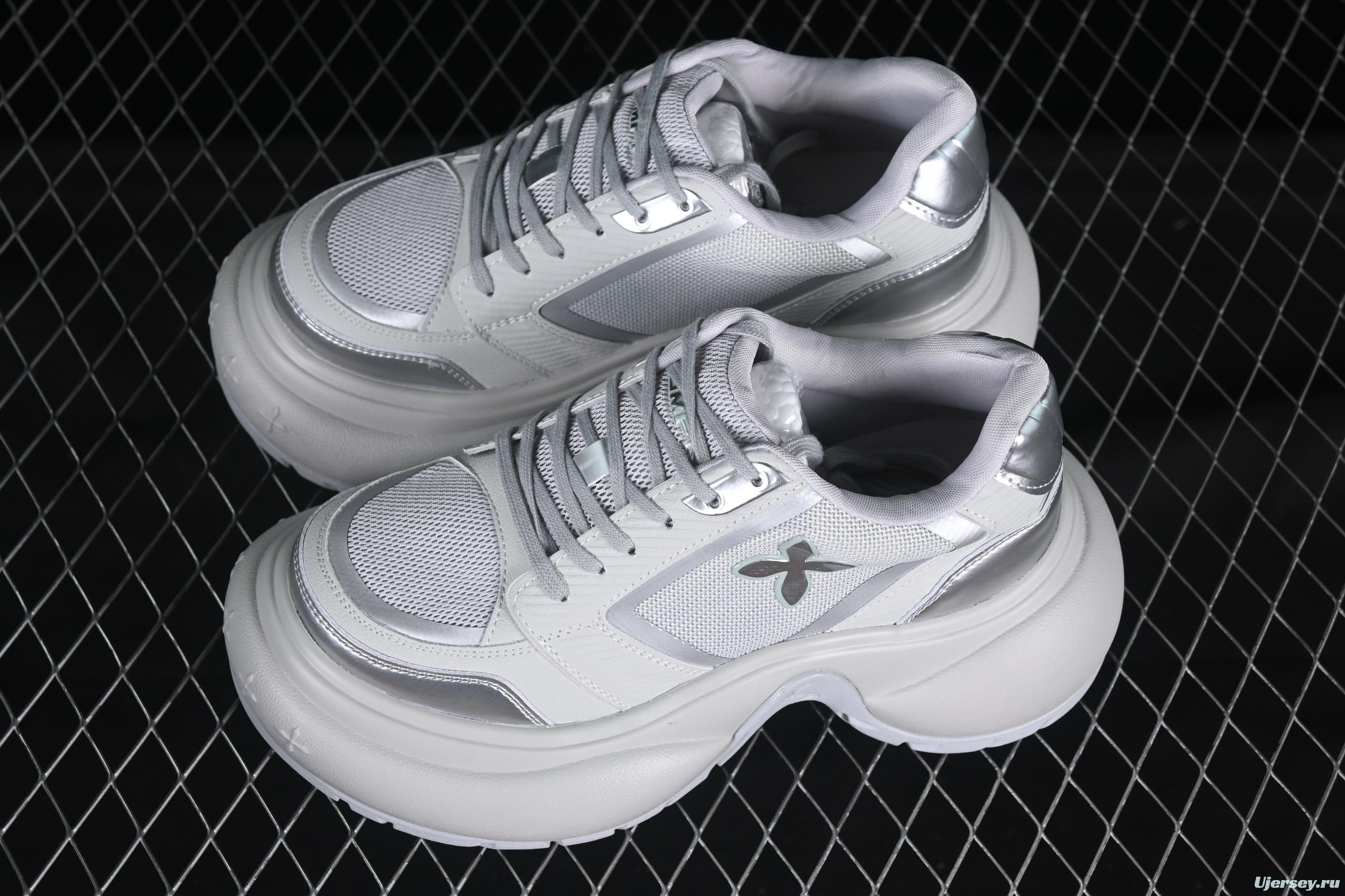 SMFK FUTURE RIPPLE Low-Top Fashion Sports Casual Shoes in Gray - AJD4