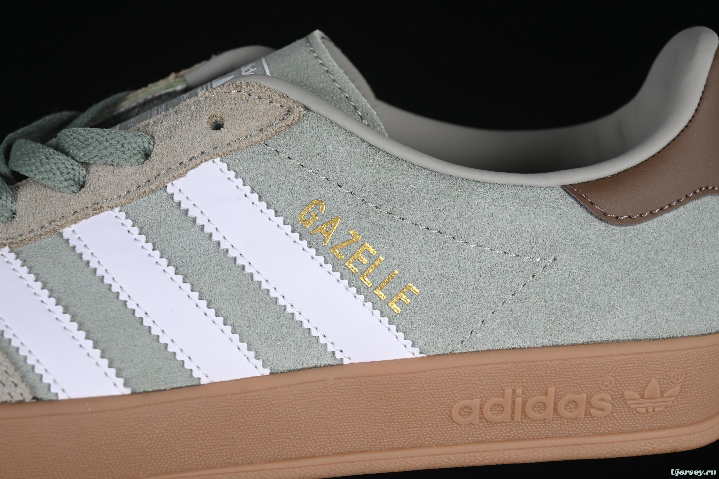 Adidas Originals Gazelle Indoor JI3526 Retro Casual Slip-Resistant Wear-Resistant Low-Top Sneakers - JI3526