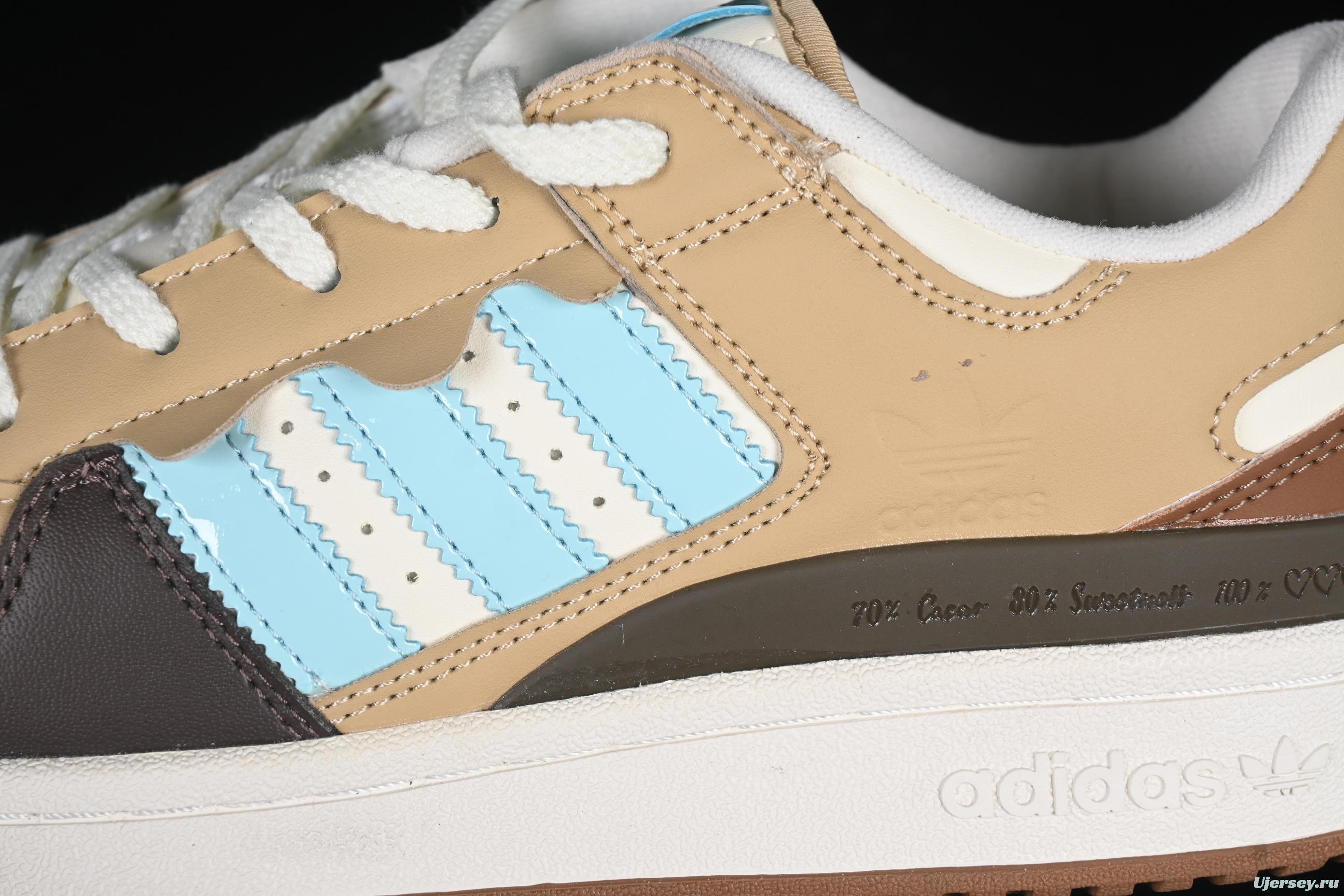 Adidas Forum 84 Low Retro Basketball Shoes - JR8033