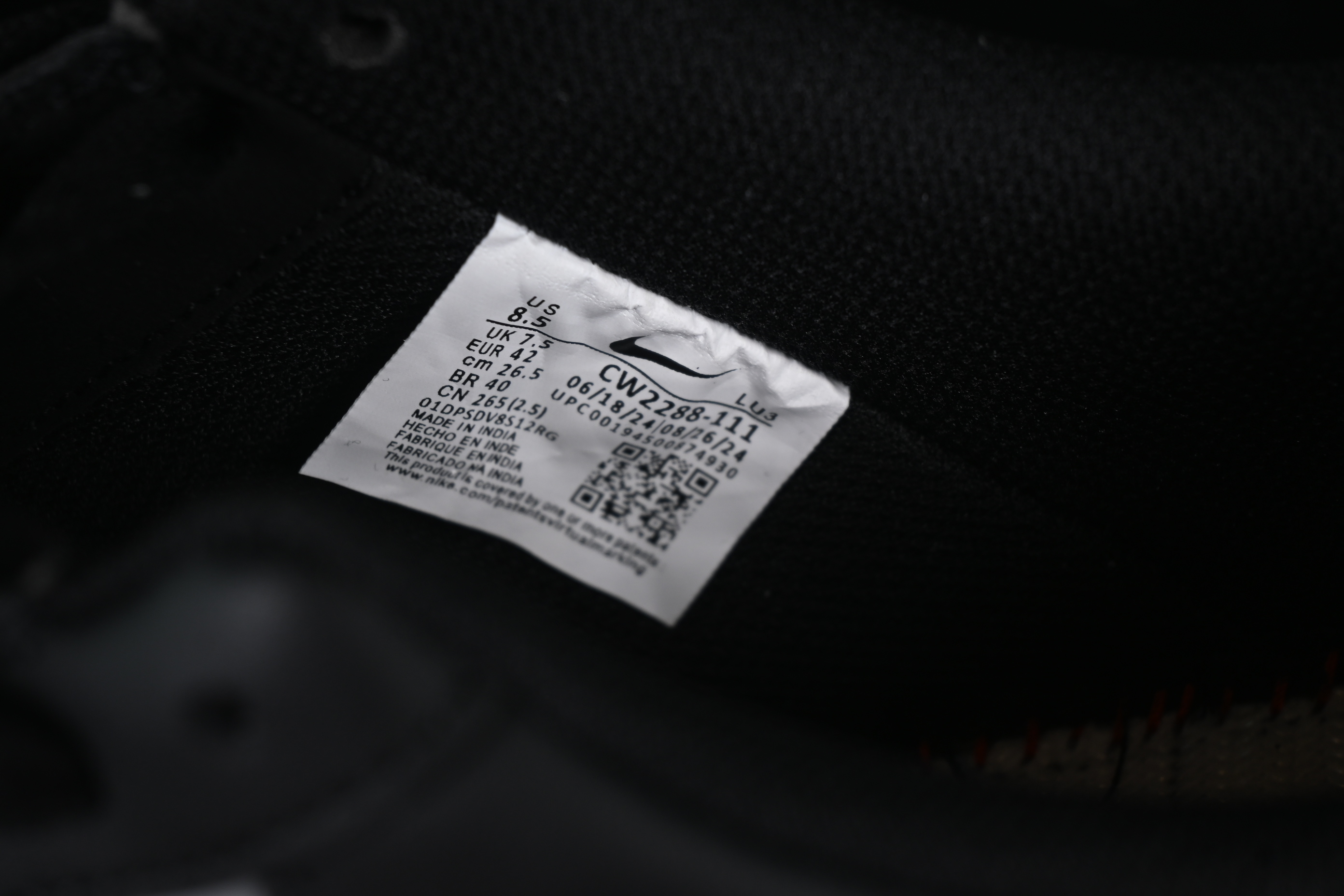Nike Air Force 1'07 Low Custom Casual Sneakers with Full-Length Air Cushion - CW2288-111