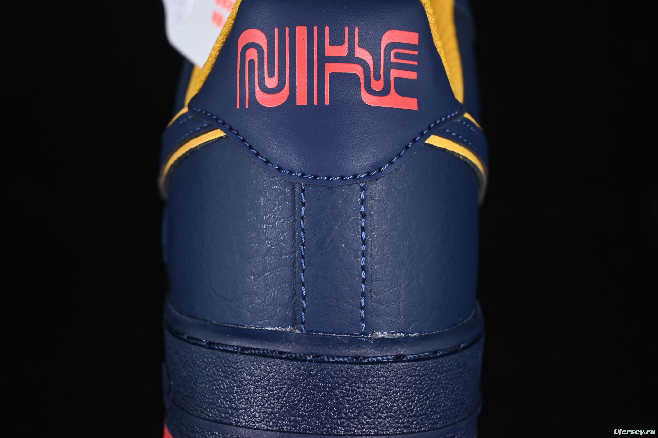 Nike Air Force 1'07 Low Casual Sneakers with Full-Length Air Cushion - HV5752-410