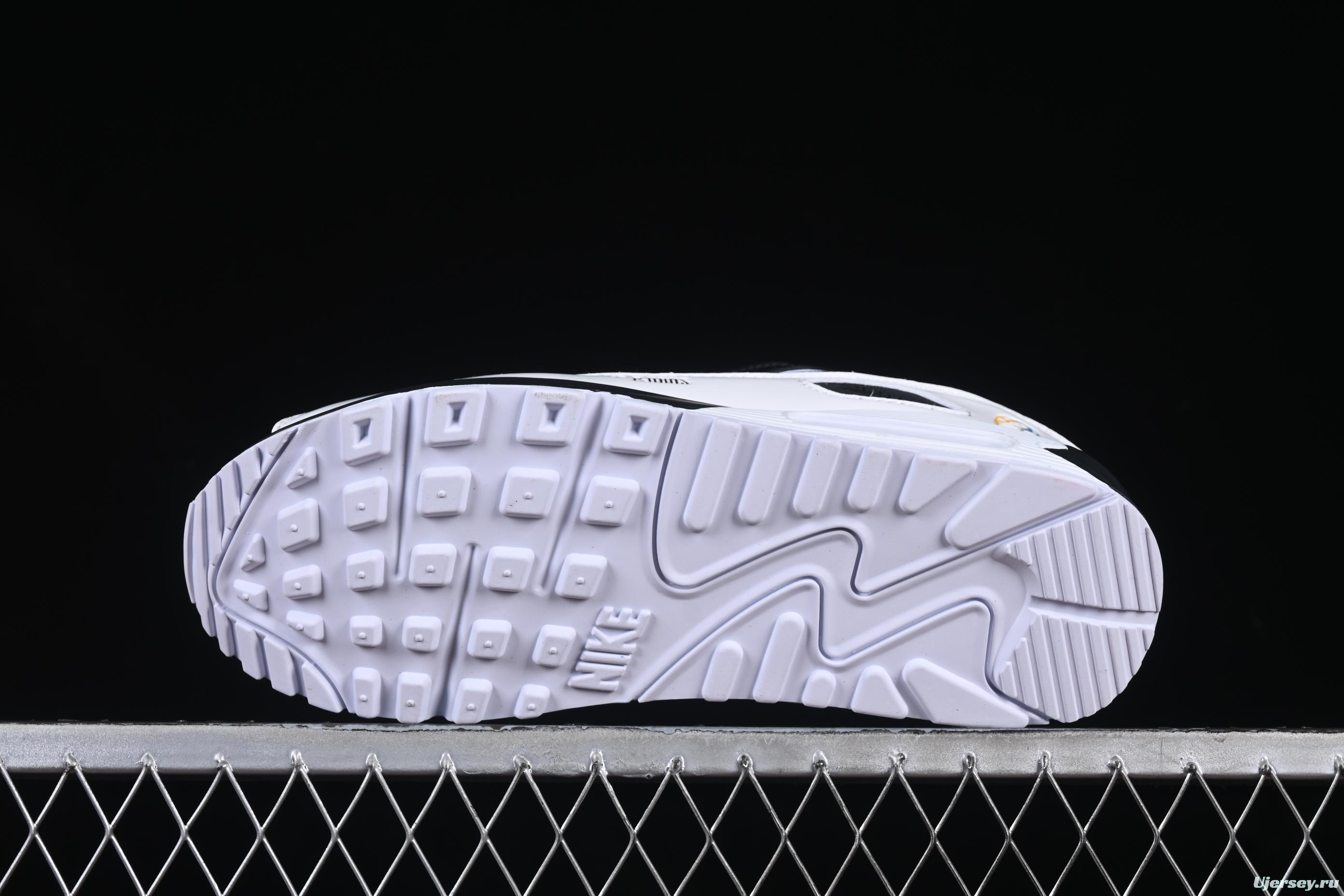 Nike Air Max 90 Retro Running Shoes with Visible Air Cushion - DM6178-010