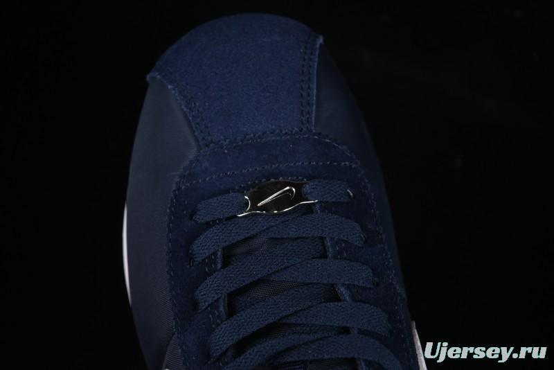 Nike Classic Cortez Leather Retro Running Shoes with Cushioned Sole - HF0263-400