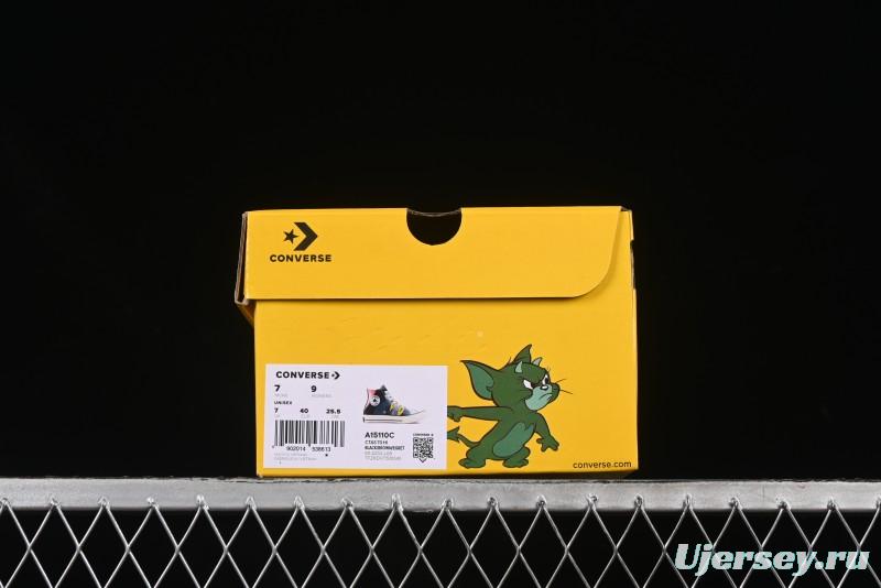 Converse Chuck Taylor All Star 1970s High Top Canvas Sneakers with Tom and Jerry Design - A15110C