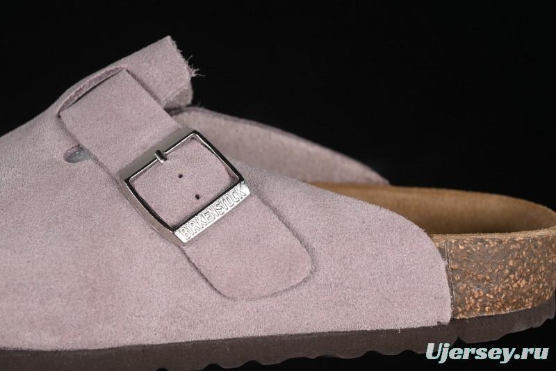 Birkenstock Arizona Soft Footbed Sandals with Suede Leather and Lambswool Lining - G.D4