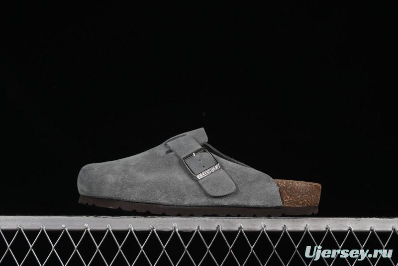 Birkenstock Arizona Soft Footbed Sandals with Suede Leather and Lambswool Lining - G.D4