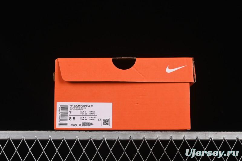 Nike Air Zoom Pegasus 41 GTX Lightweight Breathable Running Shoes with Cushioning - HV5975-102