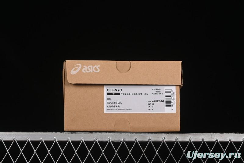 Asics Gel-NYC Retro Breathable Casual Shoes Cushioned Men's Durable Running Sneakers - 1201A789-020