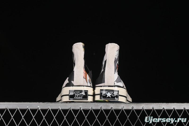 Converse Chuck Taylor All Star 1970s High Top Tom and Jerry Themed Casual Sneakers - A15111C