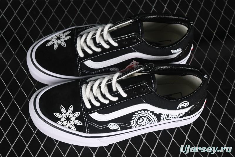 Vans Old Skool 36 Low-Top Retro Skate Shoes - VN000CRPGRN