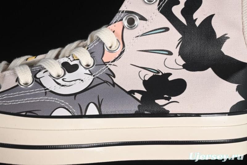 Converse Chuck Taylor All Star 1970s High Top Tom and Jerry Themed Casual Sneakers - A15111C