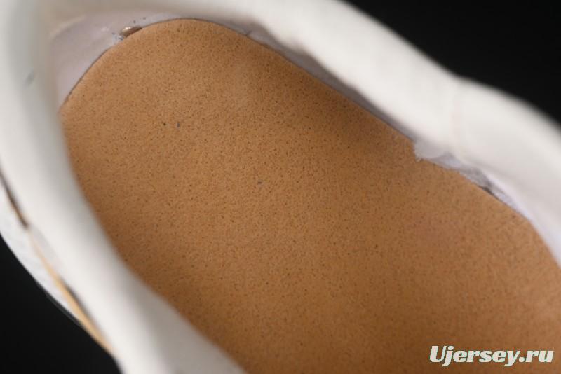 Golden Goose Marathon White Black Gold Comfortable Low-Top Lifestyle Sneakers - H8D4