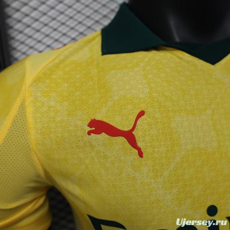 Player Version 25/26 AC Milan Third Yellow Jersey