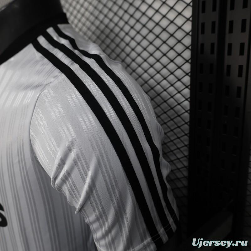 Player Version 2025 Adidas White with Striped Design Jersey