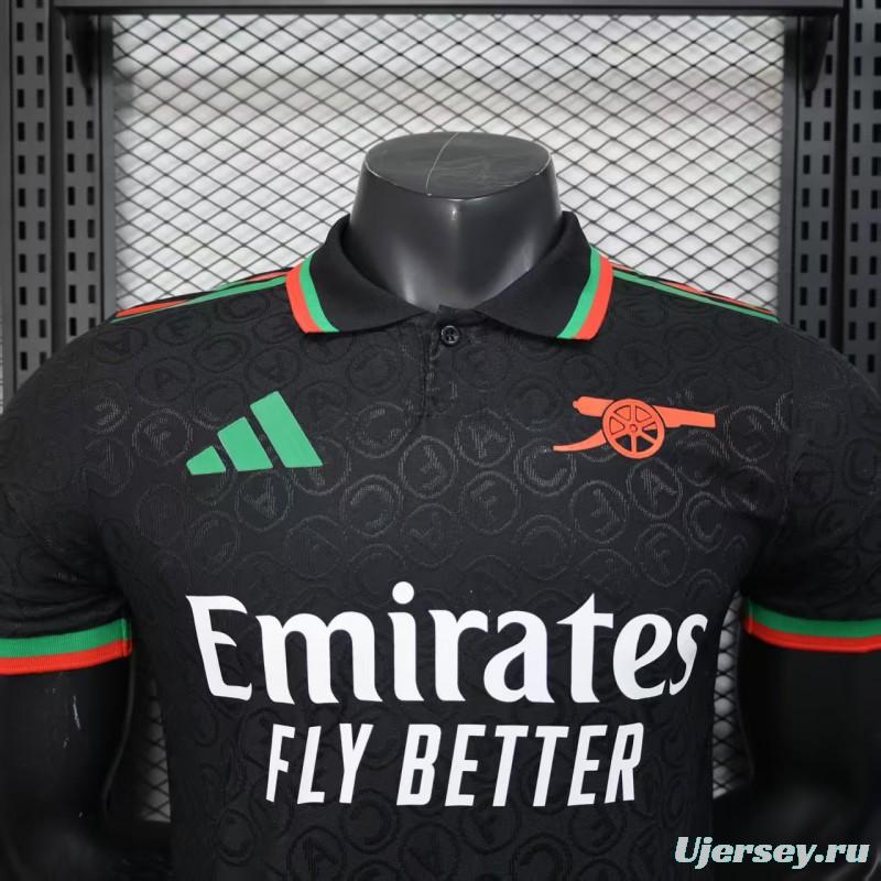 Player Version 25/26 Arsenal Black Special Jersey