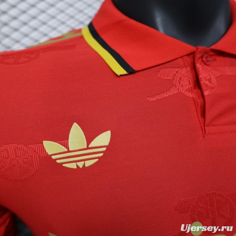Player Version 25/26 Arsenal Red with Classic Design Jersey