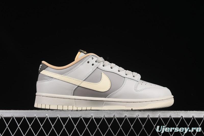Nike SB Dunk Low Light Grey SB Low Top Casual Skate Shoes - IB4503-072