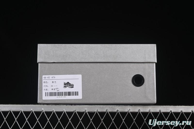 GG-CC Casual Fashion Sporty Chunky Platform Dad Shoes - 879 Yellow