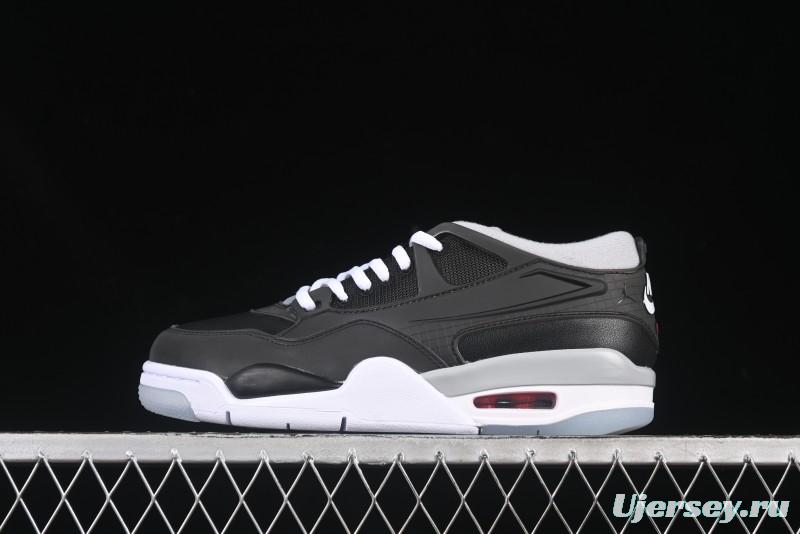 Nike Air Jordan 4 Remastered Sneakers in Black Grey White - HV5184-010