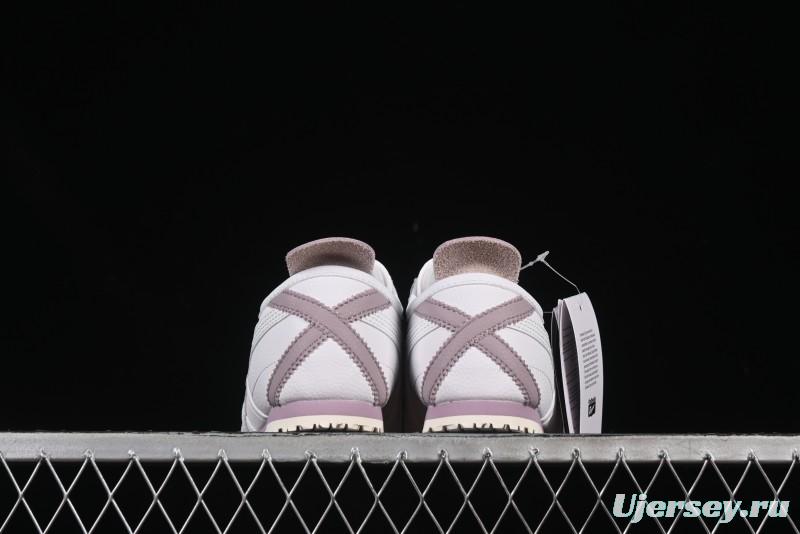 Onitsuka Tiger Mexico 66 Low-Top Leather Sneakers for Casual Running - 1183B781-104