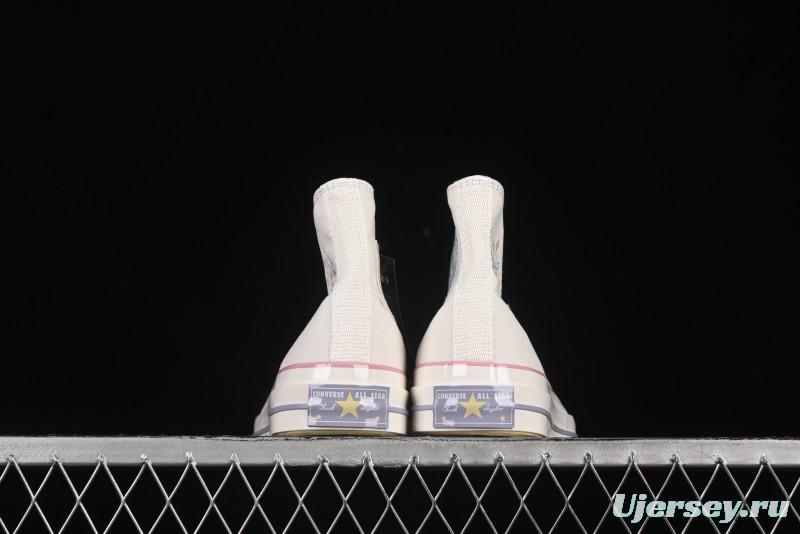 Converse Chuck 1970s Moon Embroidery High-Top Casual Sneakers - A15749C