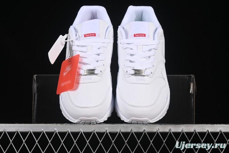 Nike Air Max 1 Retro Running Shoes with Half-Sole Air Cushion - HF8813-100