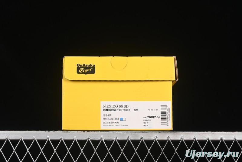 Onitsuka Tiger Mexico 66 SD Low-Top Leather Sneakers - 1183C468-300