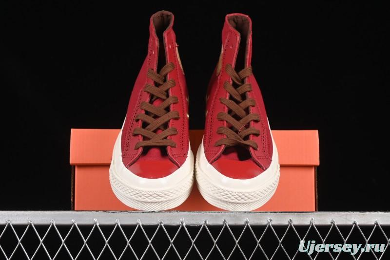 Converse Chuck Taylor All Star 1970s High Top Sneakers in China Red - A12460C