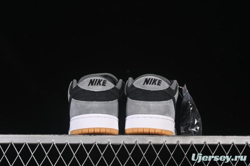 Nike SB Dunk Low Black Grey Low-Top Casual Skate Shoes - HF3063-001