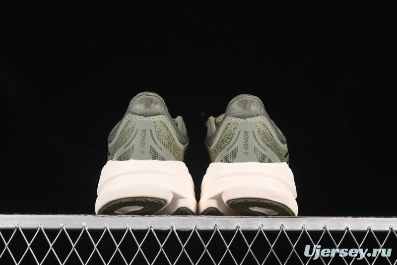 HOKA ONE ONE Bondi 9 Cushioned Running Shoes with Engineered Mesh Upper - 1162011 SSSC