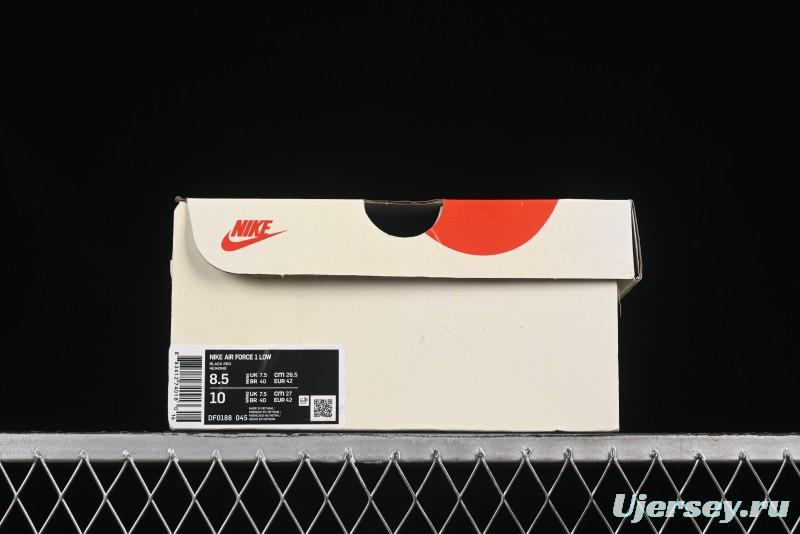 Nike Air Force 1 '07 Low Stussy Collaboration Tiffany Blue Casual Sneakers - DF0188-045