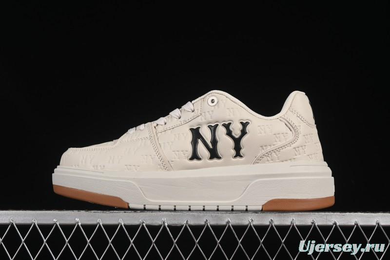 New York Yankees Chunky Liner Mid Denim Monogram Platform Sandals - 3ASXE015N50CRS