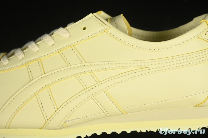 Onitsuka Tiger Mexico 66 Cactful-S Low-Top Leather Running Shoes in Pastel Colorway - 1183C347-750