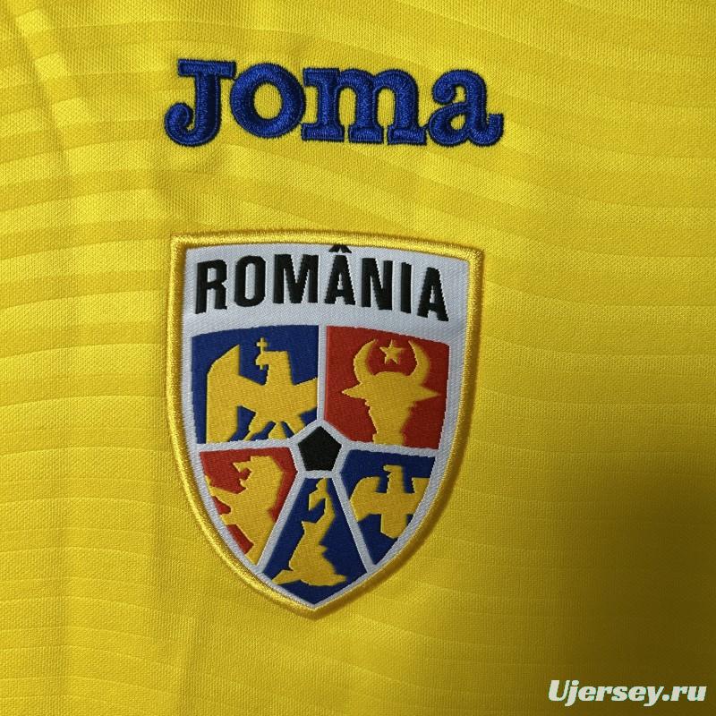 2025 Romania Home Jersey