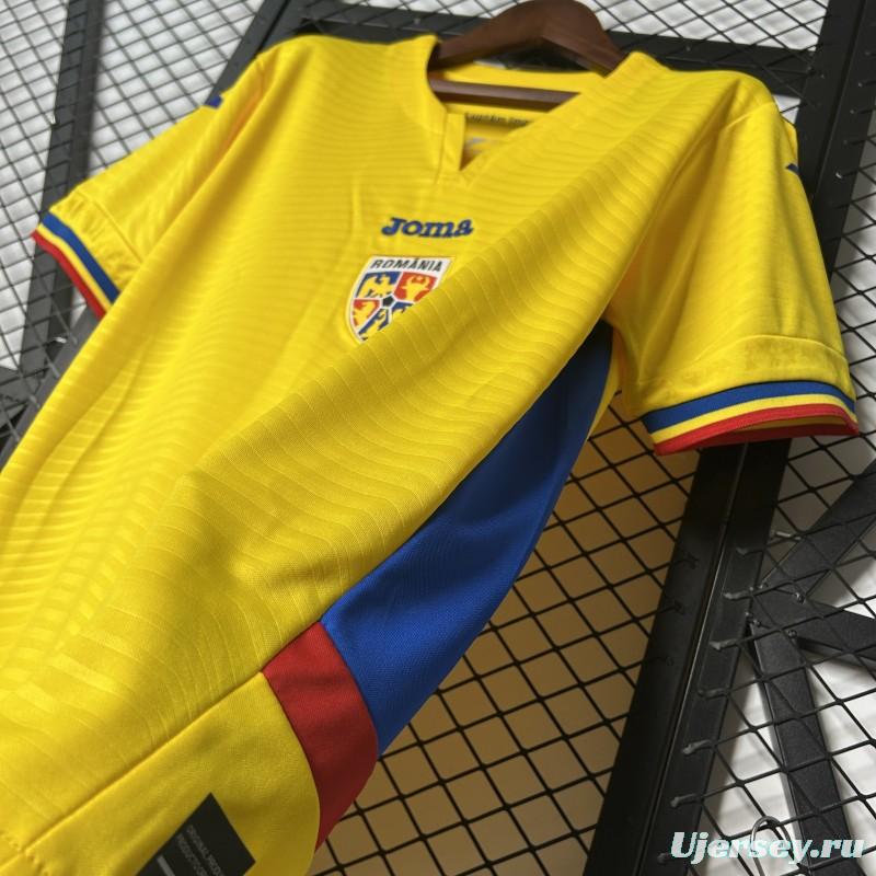 2025 Romania Home Jersey