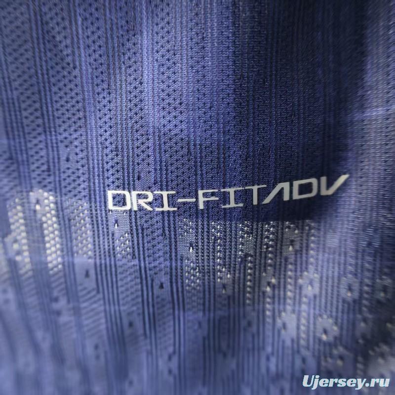 Player Version 25/26 FC Barcelona Purple with Red Streak Pattern Jersey