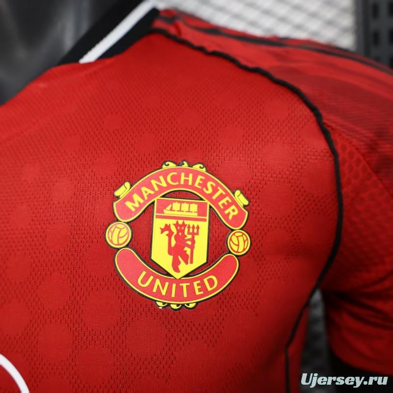 Player Version 25/26 Manchester United Home Jersey