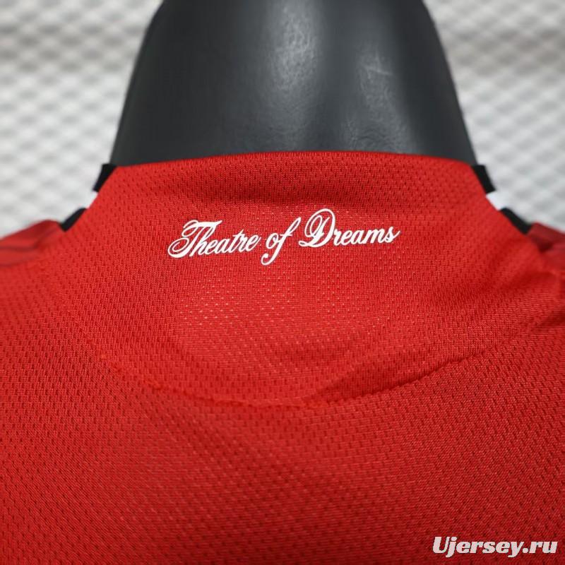 Player Version 25/26 Manchester United Home Jersey