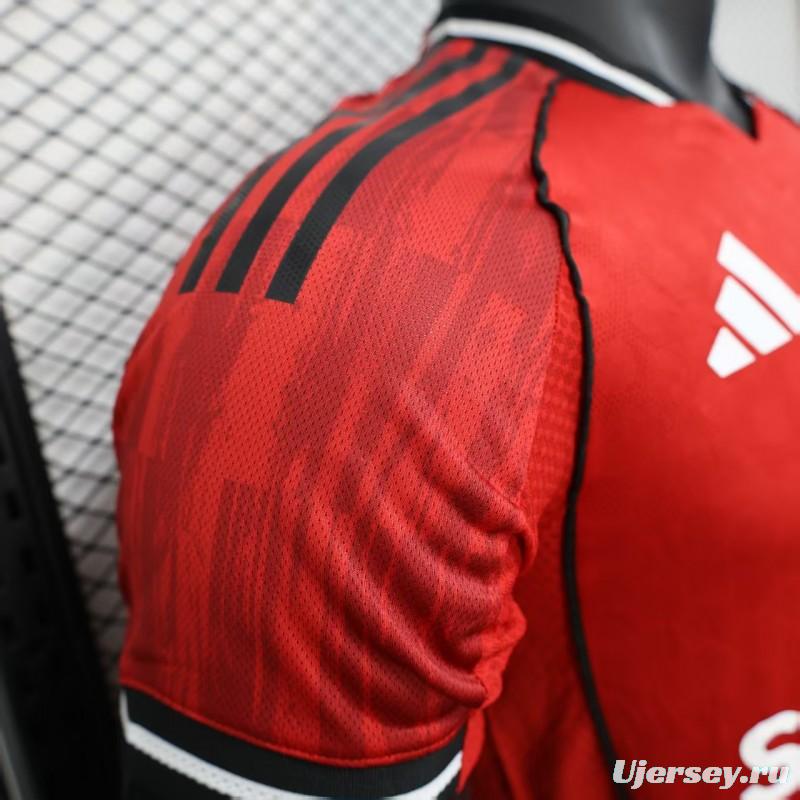 Player Version 25/26 Manchester United Home Jersey