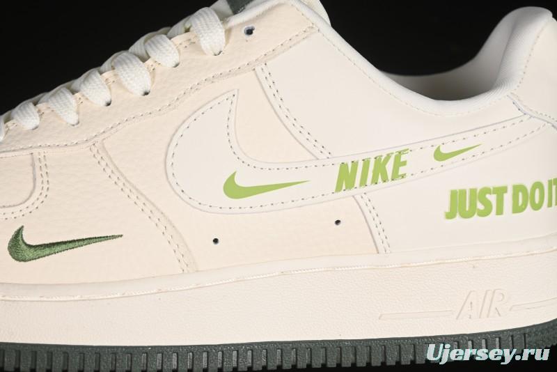 Nike Air Force 1'07 Low Just Do It Casual Sneakers with Full-Length Air Cushion - DF0188-056