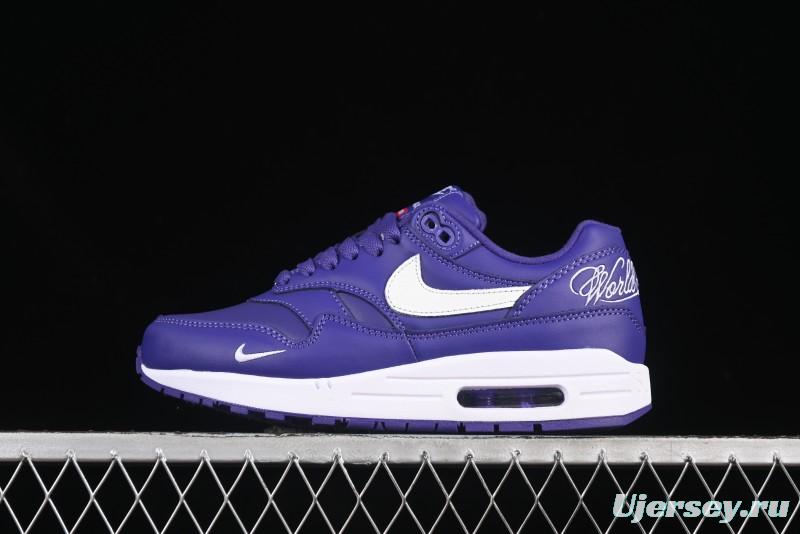 Nike Air Max 1 Retro Running Shoes with Half-Sole Air Cushion - HF8813-500