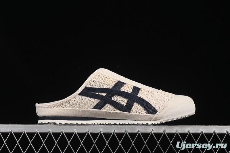 Onitsuka Tiger Mexico 66 Sabot Slip-On Shoes with Breathable Mesh Upper - 1183C123-200