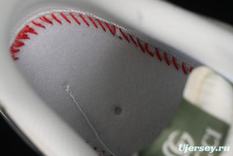 Nike Air Force 1'07 Low Gucci Collaboration Green Grey Pattern Casual Sneakers - XS1958-563