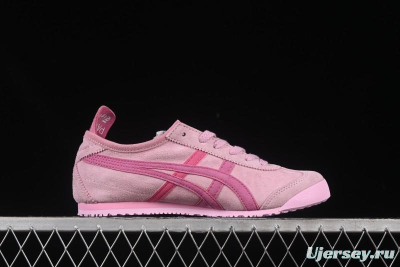 Onitsuka Tiger Mexico 66 Low-Top Leather Sneakers for Casual Running - 1183C380-700