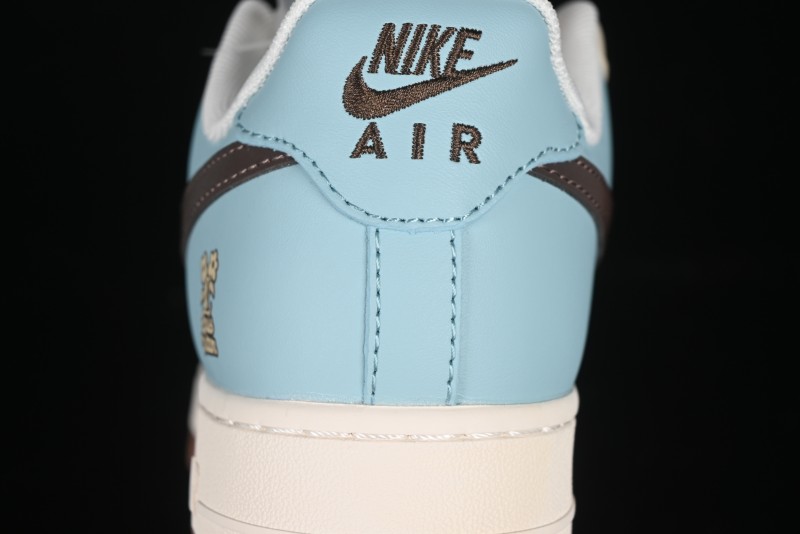 Nike Air Force 1 '07 Low LV Collaboration Summer Blue Casual Sneakers - JJ2508-702
