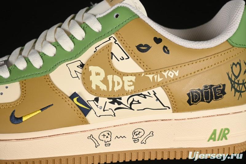 Nike Air Force 1'07 Low "Chivalry" Casual Sneakers - XL2321-666