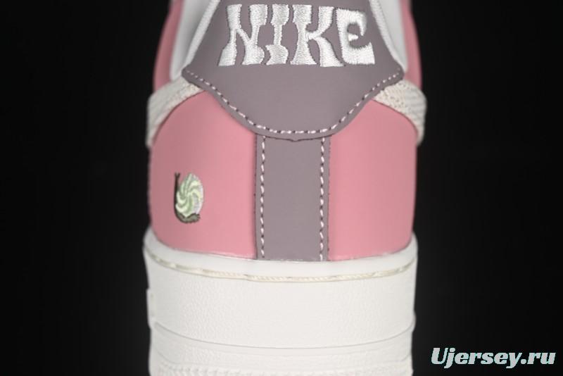 Nike Air Force 1'07 Low Casual Sneakers with Full-Length Air Cushion - IB8874-111